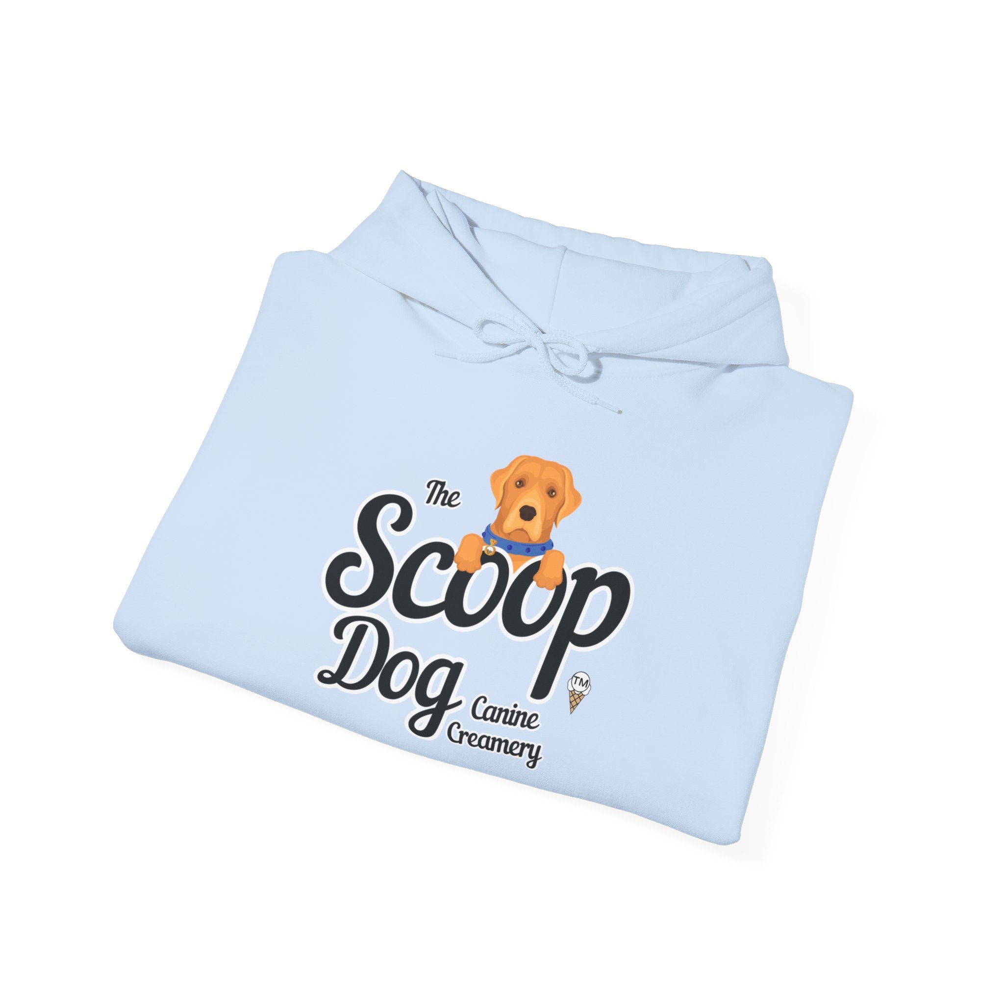 Scoop Dog Creamery Hoodie – Cute Dog Ice Cream Logo Pullover