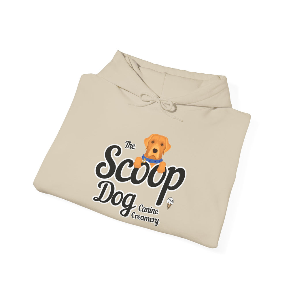 Scoop Dog Creamery Hoodie – Cute Dog Ice Cream Logo Pullover