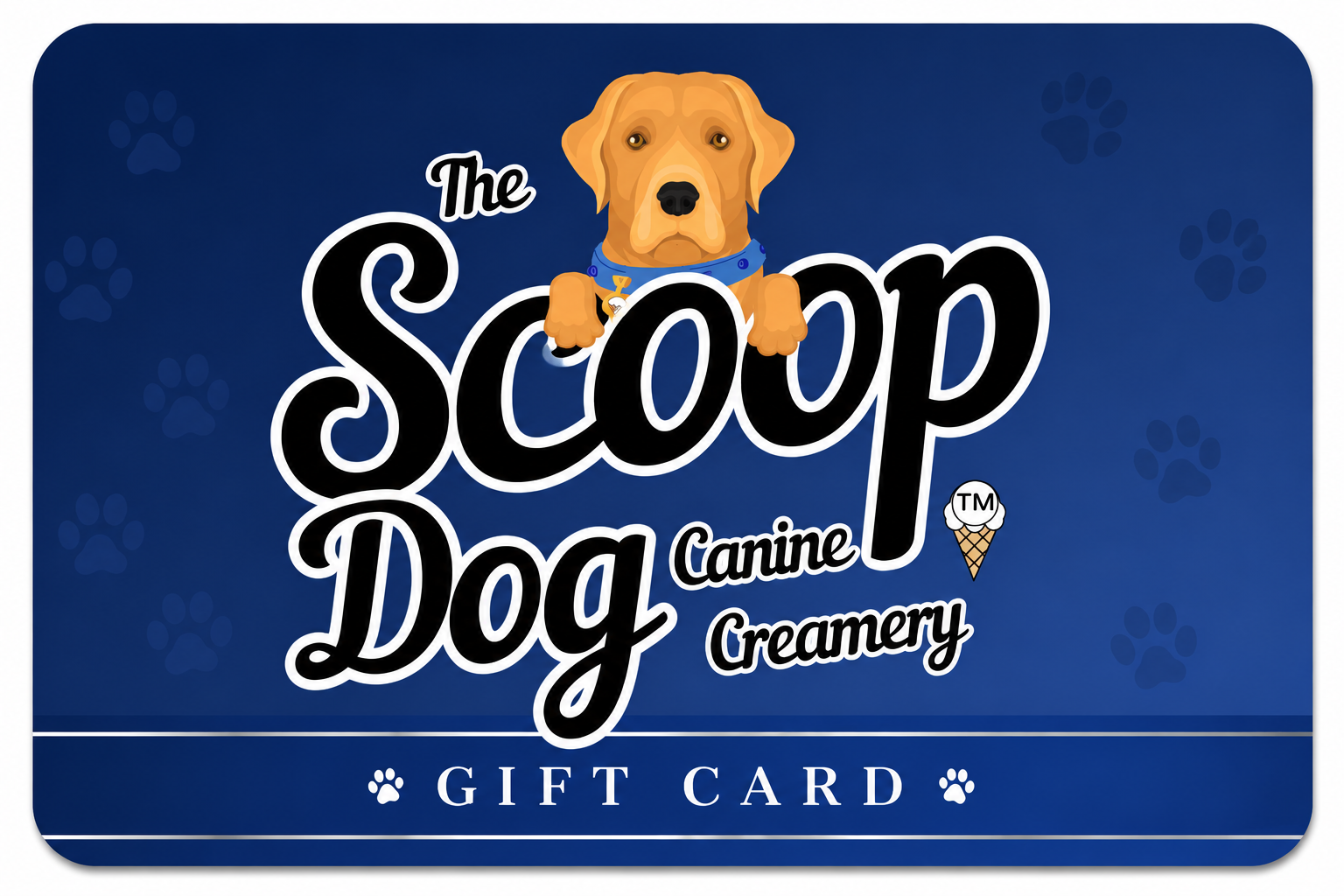 The Scoop Dog Canine Creamery Gift Card